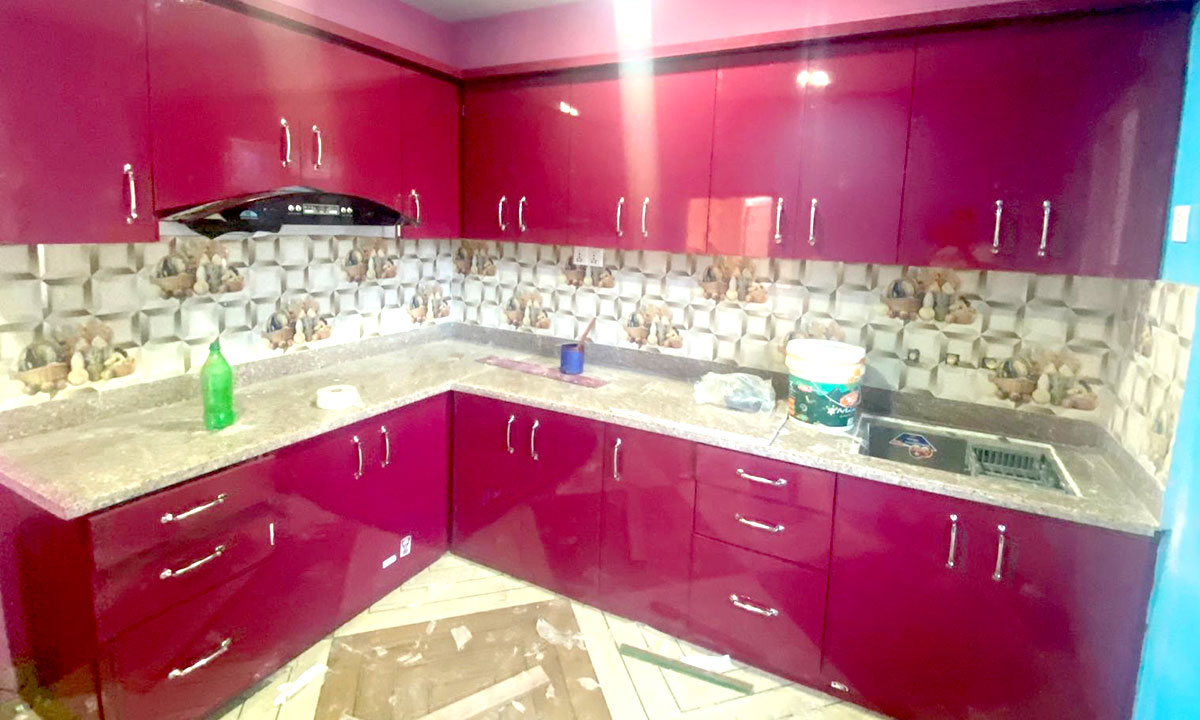 Modular Kitchen Installation in Nepal